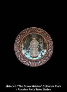 Heinrich-The-Snow-Maiden-Collector-Plate-Russian-Fairy-Tales-Series