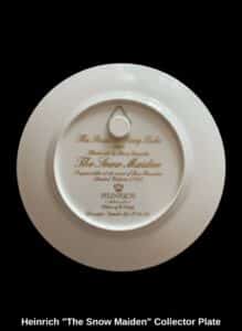 Heinrich-The-Snow-Maiden-Collector-Plate-second-image