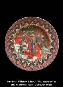 Heinrich-Villeroy-Boch-Maria-Morevna-and-Tsarevich-Ivan-Collector-Plate