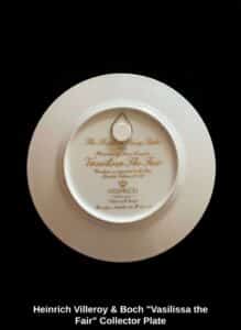 Heinrich-Villeroy-Boch-Vasilissa-the-Fair-Collector-Plate-second-image