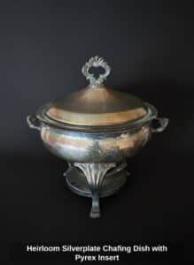 Heirloom-Silverplate-Chafing-Dish-with-Pyrex-Insert