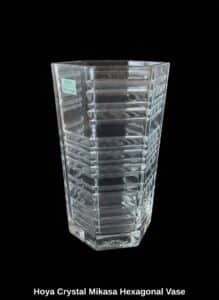 Hoya-Crystal-Mikasa-Hexagonal-Vase-third-image