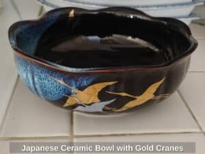 Japanese-Ceramic-Bowl-with-Gold-Cranes
