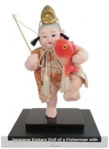 Japanese-Kintaro-Doll-of-a-Fisherman-with-Fish