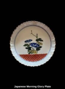 Japanese-Morning-Glory-Plate