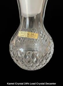 Kamei-Crystal-Lead-Crystal-Decanter-second-image