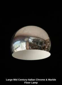 Large-Mid-Century-Italian-Chrome-Marble-Floor-Lamp-fourth-image