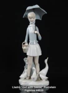 Lladro-Girl-with-Geese-Porcelain-Figurine-