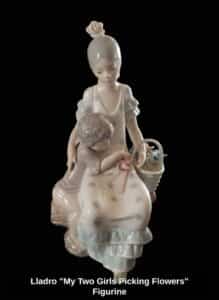Lladro-My-Two-Girls-Picking-Flowers-Figurine