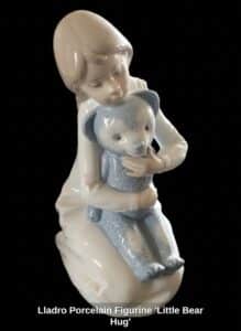 Lladro-Porcelain-Figurine-Little-Bear-Hug