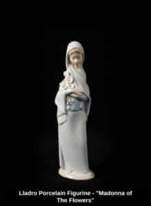 Lladro-Porcelain-Figurine-Madonna-of-The-Flowers