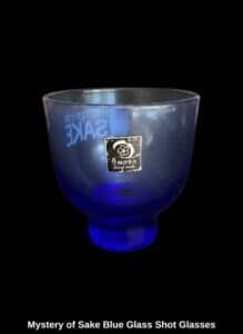 Mystery-of-Sake-Blue-Glass-Shot-Glasses-second-image