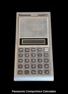 Panasonic-CompuVoice-Calculator