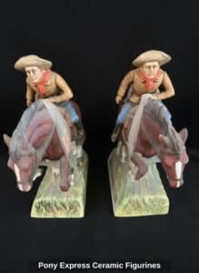Pony-Express-Ceramic-Figurines