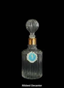 Ribbed-Decanter