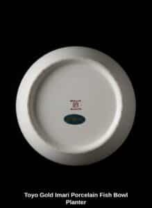 Toyo-Gold-Imari-Porcelain-Fish-Bowl-Planter-second-image