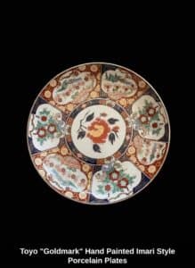 Toyo-Goldmark-Hand-Painted-Imari-Style-Porcelain-Plates-third-image