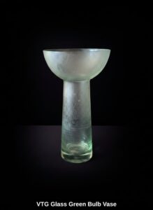 VTG-Glass-Green-Bulb-Vase