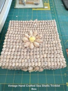 Vintage-Hand-Crafted-Sea-Shells-Trinklet-Box-second-image