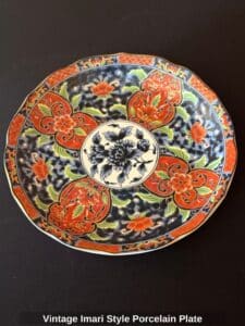 Vintage-Imari-Style-Porcelain-Plate