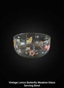 Vintage-Lenox-Butterfly-Meadow-Glass-Serving-Bowl
