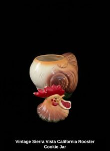 Vintage-Sierra-Vista-California-Rooster-Cookie-Jar-second-image