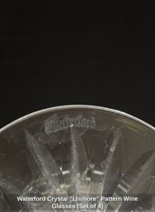 Waterford-Crystal-Lismore-Pattern-Wine-Glasses-Set-of-B-third-image