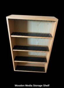 Wooden-Media-Storage-Shelf
