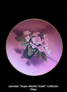Zanobia-Super-Market-Violet-Collector-Plate
