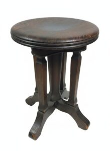 Antique-Piano-Stool