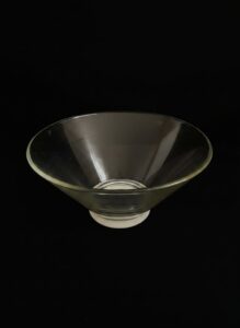 Clear-Glass-Footed-Chip-and-Dip-Bowl-second-image