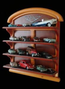 Franklin-Mint-The-Classic-Cars-of-the-Fifties-Collection-with-Display-Shelf
