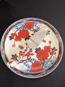 Imari-Porcelain-Cake-Server-and-Plate-Set-second-image