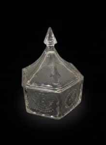 Indiana-Glass-Tiara-Colonial-Stars-Eagle-Covered-Candy-Dish