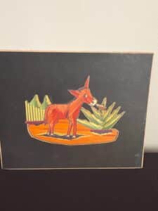 Mid-Century-Donkey-and-Cactus-String-Art-Panel