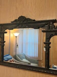 Ornate-Victorian-Revival-Triple-Arch-Gilt-Wood-Mirror-second-image