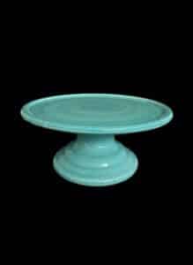 Turquoise-Ceramic-Cake-Stand