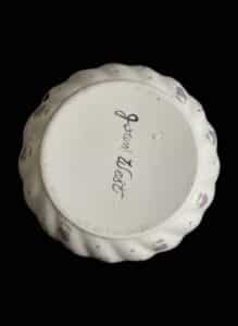 Vintage-Ceramic-Planter-with-Floral-Motif-fourth-image