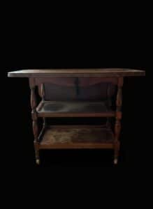 Vintage-Drop-Leaf-Tea-Cart-with-Lower-Shelf-second-image