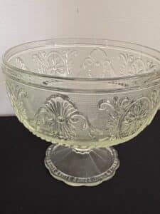 Vintage-Indiana-Glass-Tiara-Sandwich-Clear-Compote-Bowl-second-image