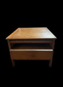 Vintage-Mersman-Mid-Century-Modern-End-Table-with-Drawer-third-image