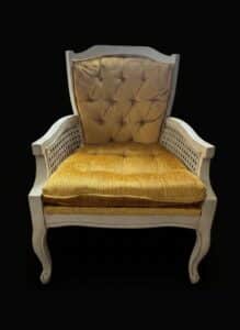 Vintage-Woodmark-Originals-Hollywood-Regency-Cane-Back-Chair-second-image