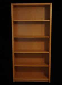 Wooden-Bookshelf-with-Assorted-Books-second-image