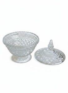Anchor-Hocking-Wexford-Pattern-Covered-Compote-second-image