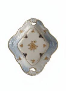 Antique-Coalport-Porcelain-Serving-Tray