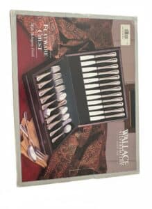 Crown-Tiara-Stainless-Steel-Flatware-Set-for-with-Chest