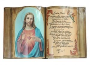 Decorative-Resin-Plaque-Sacred-Heart-of-Jesus-with-Spanish-Poem-for-Mother