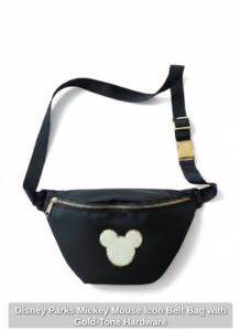 Disney-Parks-Mickey-Mouse-Icon-Belt-Bag-with-Gold-Tone-Hardware