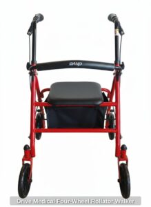Drive-Medical-Four-Wheel-Rollator-Walker