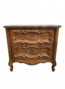 French-Provincial-Two-Drawer-Nightstand
